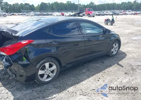 2013 Hyundai Elantra Gls из США, поврежденный, VIN 5NPDH4AE6DH266014